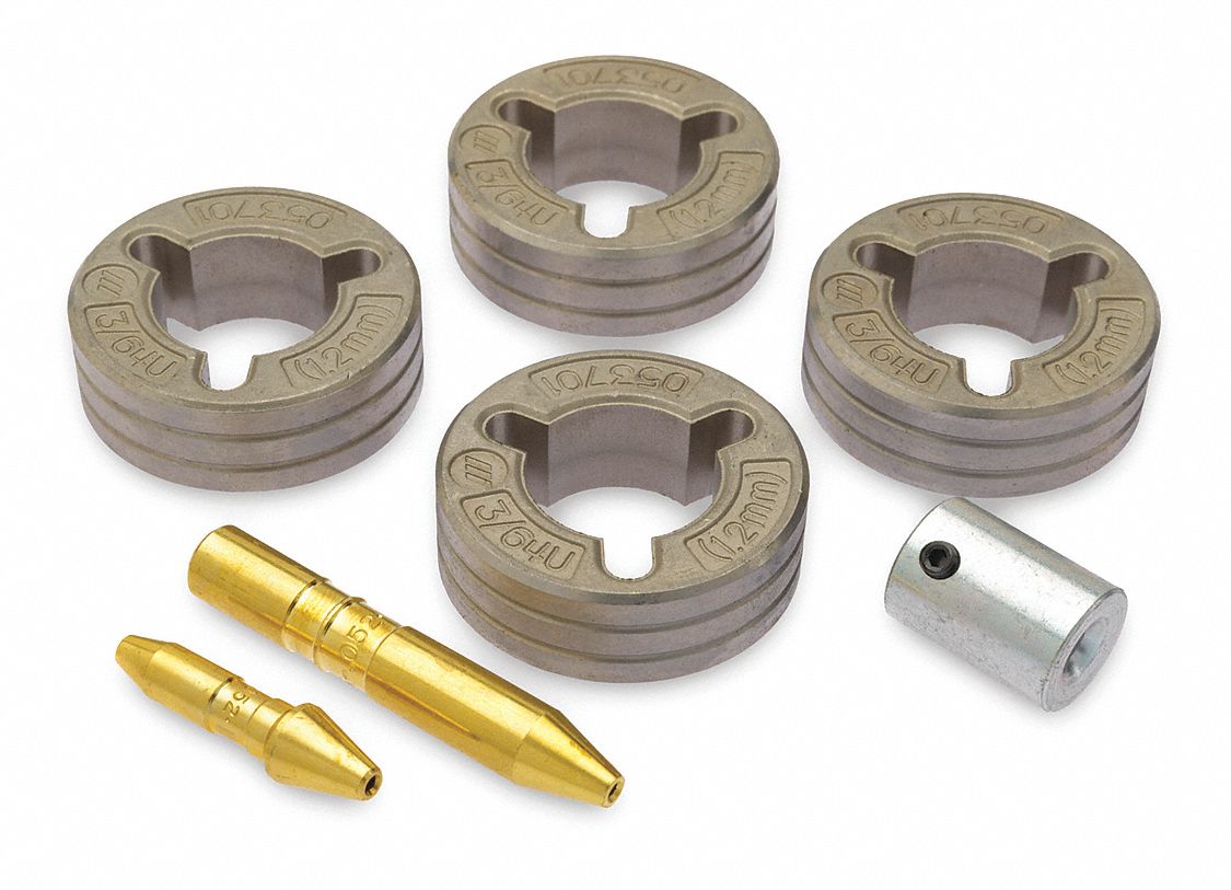 DRIVE ROLL KIT, 4-ROLL, 3/64 IN, U-GROOVE, 3/64 IN