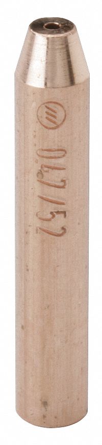 CONTACT TIP, OPTIONAL, 3/64 IN, .047/52 WIRE, 10 PACK