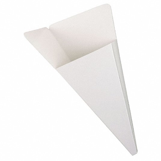 Disposable Lab Funnel: Clay Coated Paper, 25 PK
