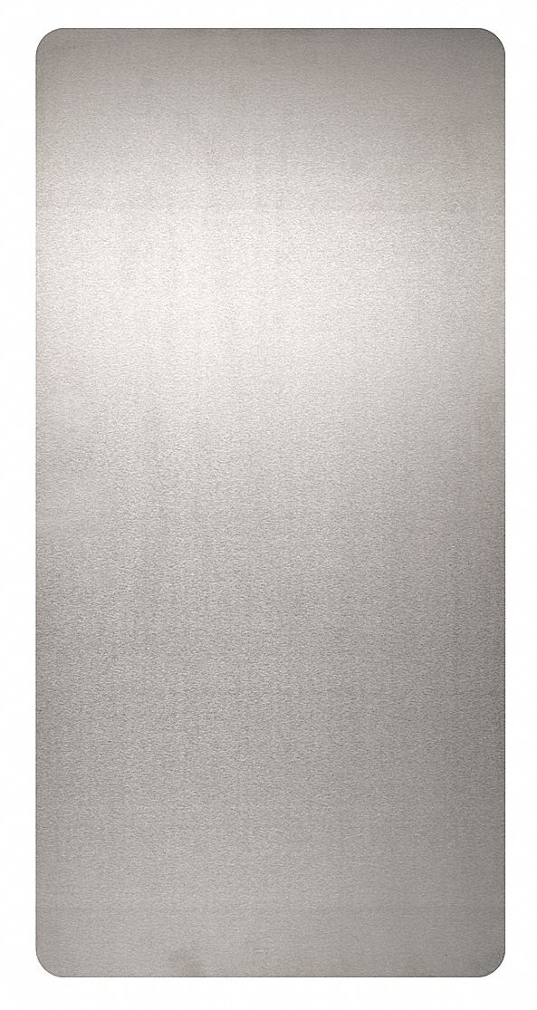 Wall Guard Silver Stainless Steel PK2
