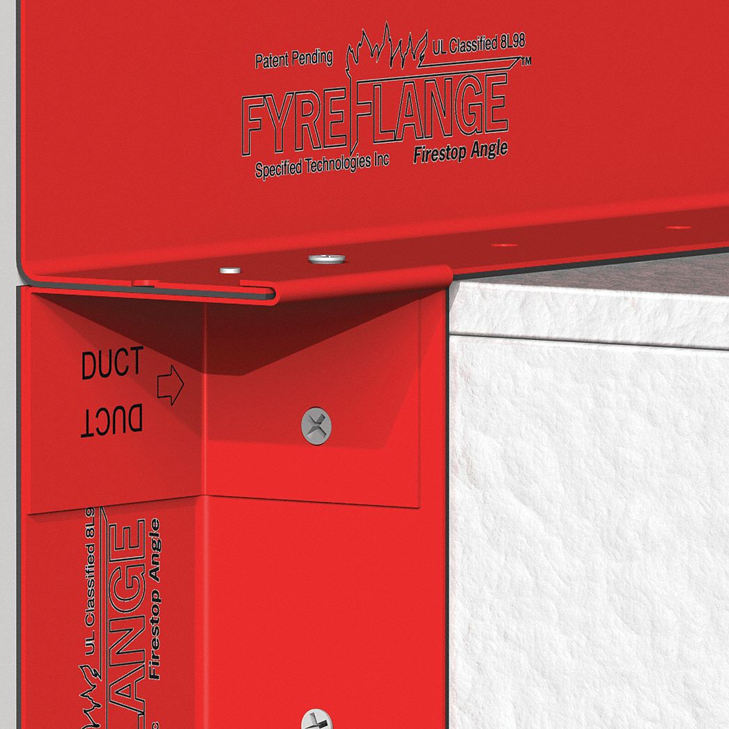 Firestop Angle, Red,