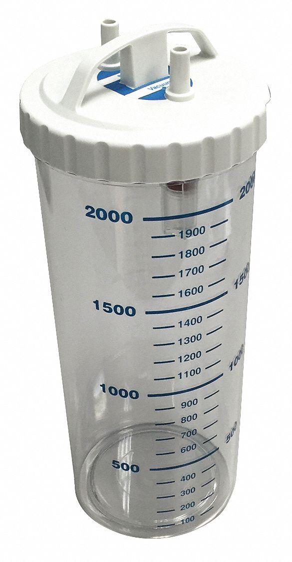 Bottle, 305 mm H, Clear, 127 mm Dia