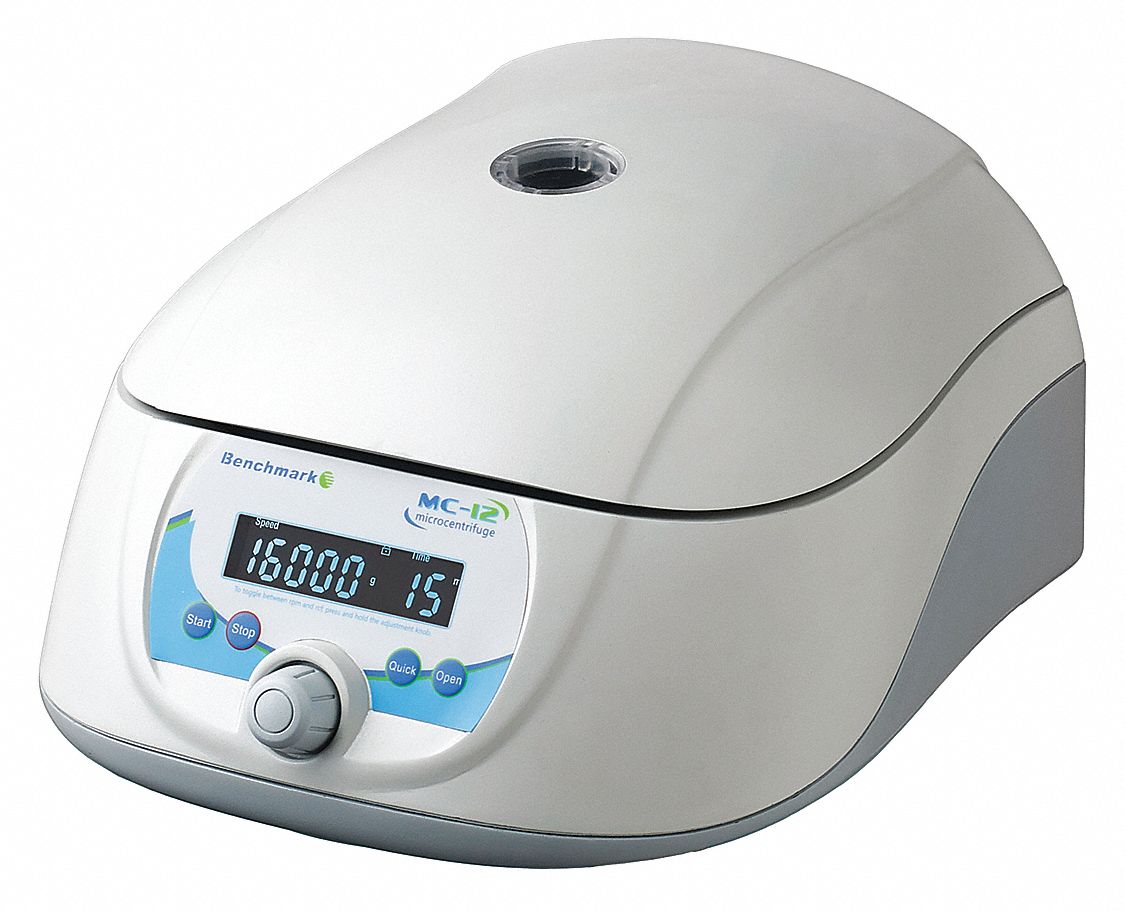 BENCHMARK RESEARCH Centrifuge, 16,000 Maximum RCF 38GP99C1612 Grainger