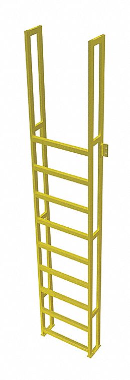 38GR32 - Fixed Ladder 11 ft 6-5/8 in H 750 lb.