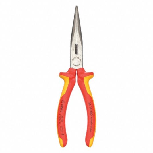 KNIPEX 26 18 200 US 8 Insulated Long Nose Pliers