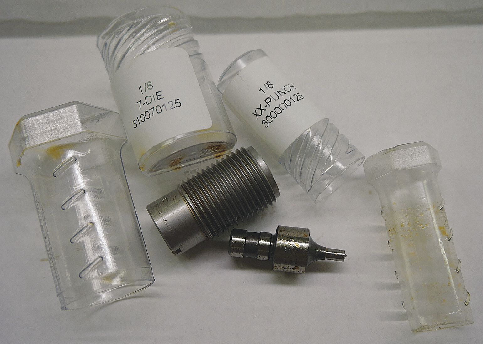 ROPER WHITNEY Punch and Die Set 31 ga Capacity (Steel), XX Punch, 1/8