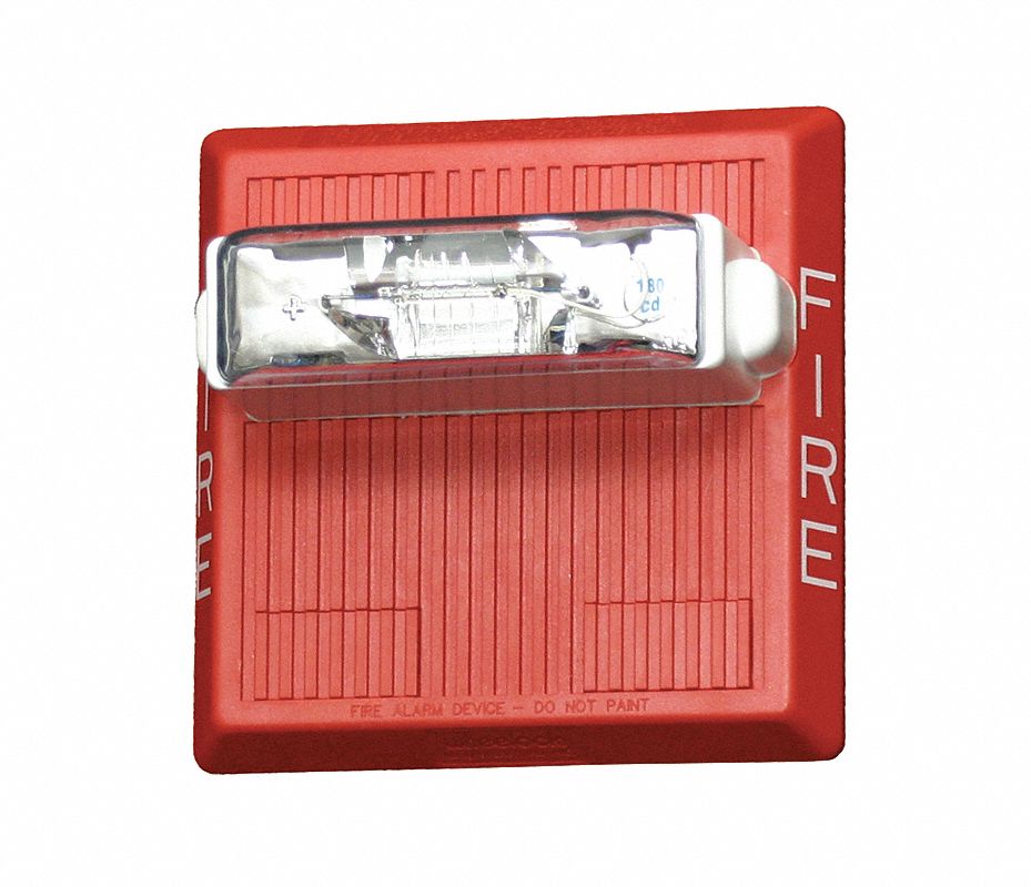Avvisatore Acustico Wheelock 38GV10 24VDC Impermeabile 85-100dB - Nuovo