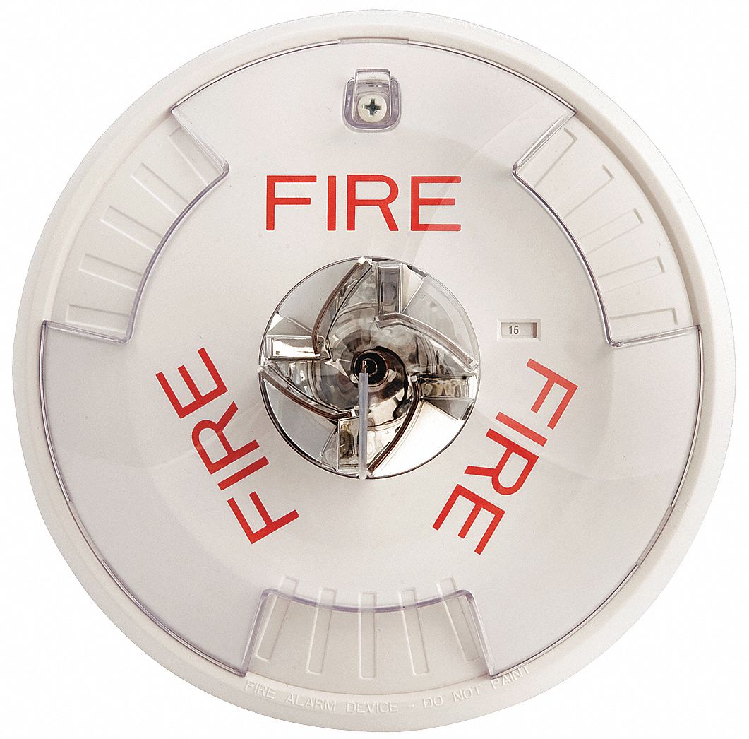 Wheelock Strobe, Continuous/Pulse Sound Pattern, 12 to 24VDC Voltage