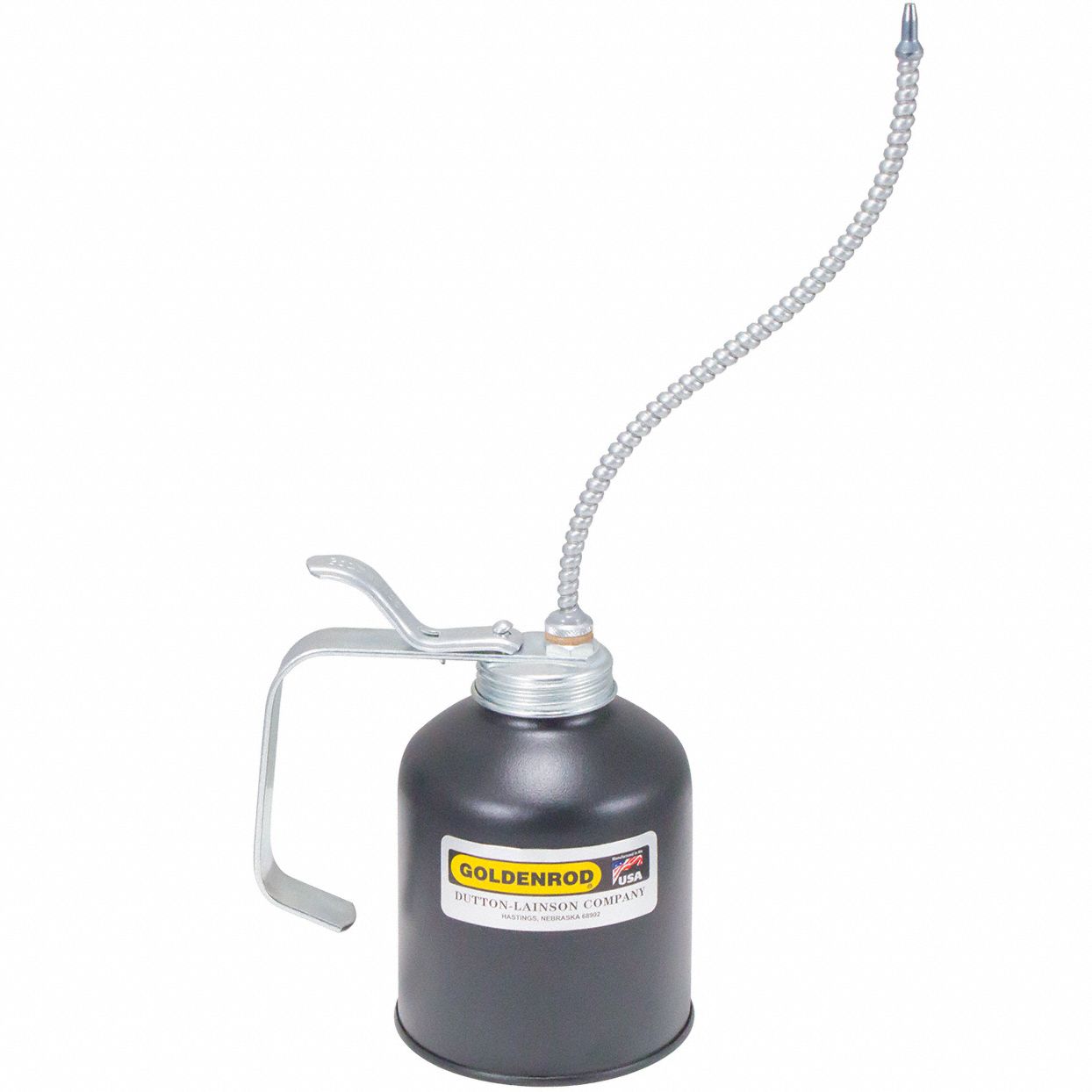 Goldenrod 12 Oz. Industrial Pump Oiler with 8 In. Spout