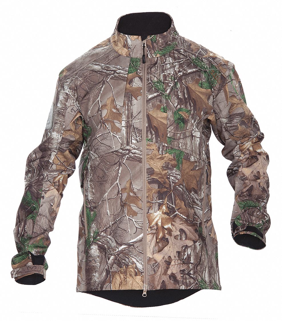 Jacket, M Fits Chest Size 38 in to 40 in, Realtree Xtra Color - Grainger