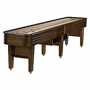 What is the official shuffleboard table length?