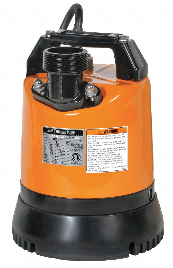 PLUG-IN UTILITY PUMP, 2/3 HP, 110VAC