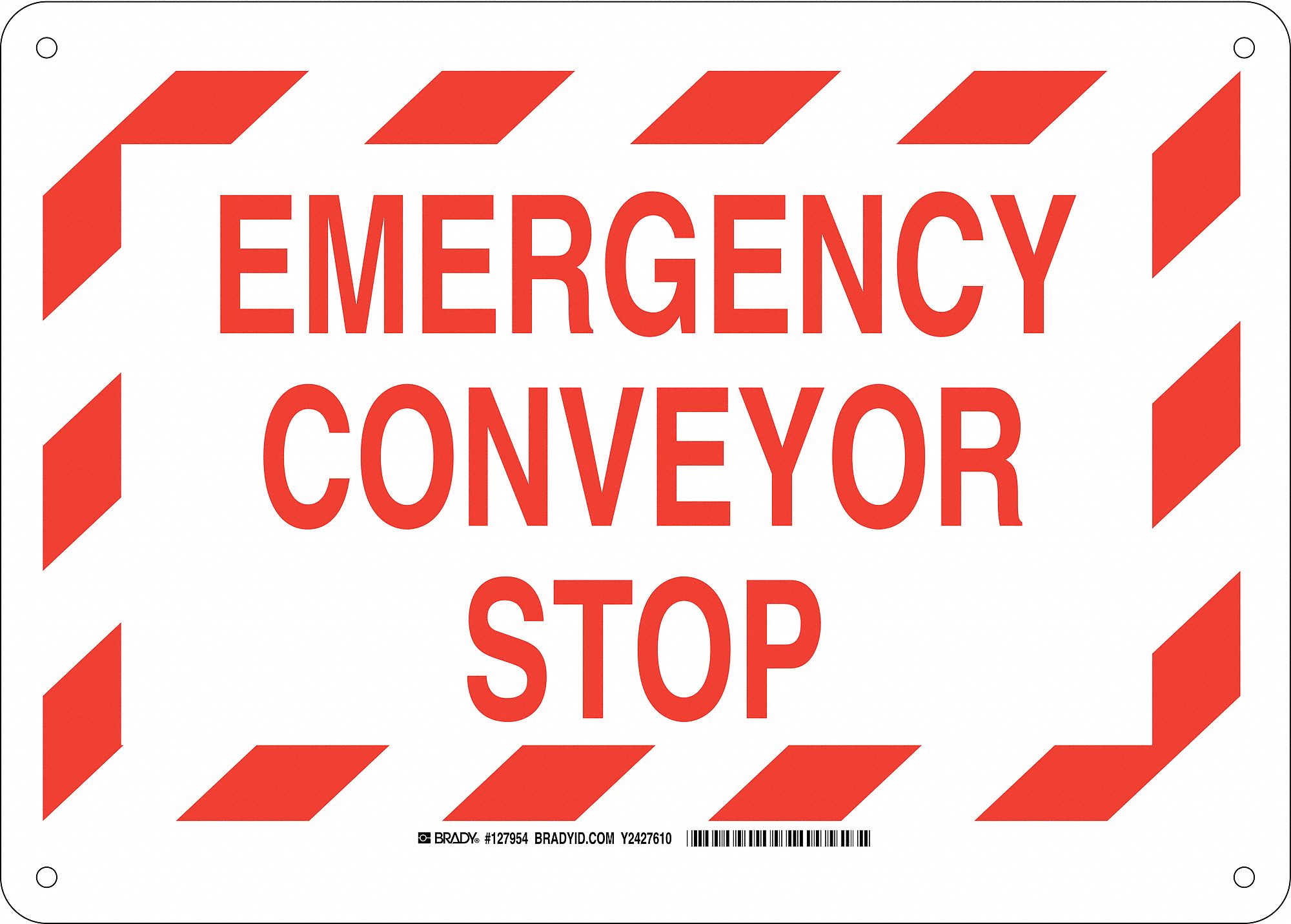 Plastic, Factory and Equipment Sign, 14