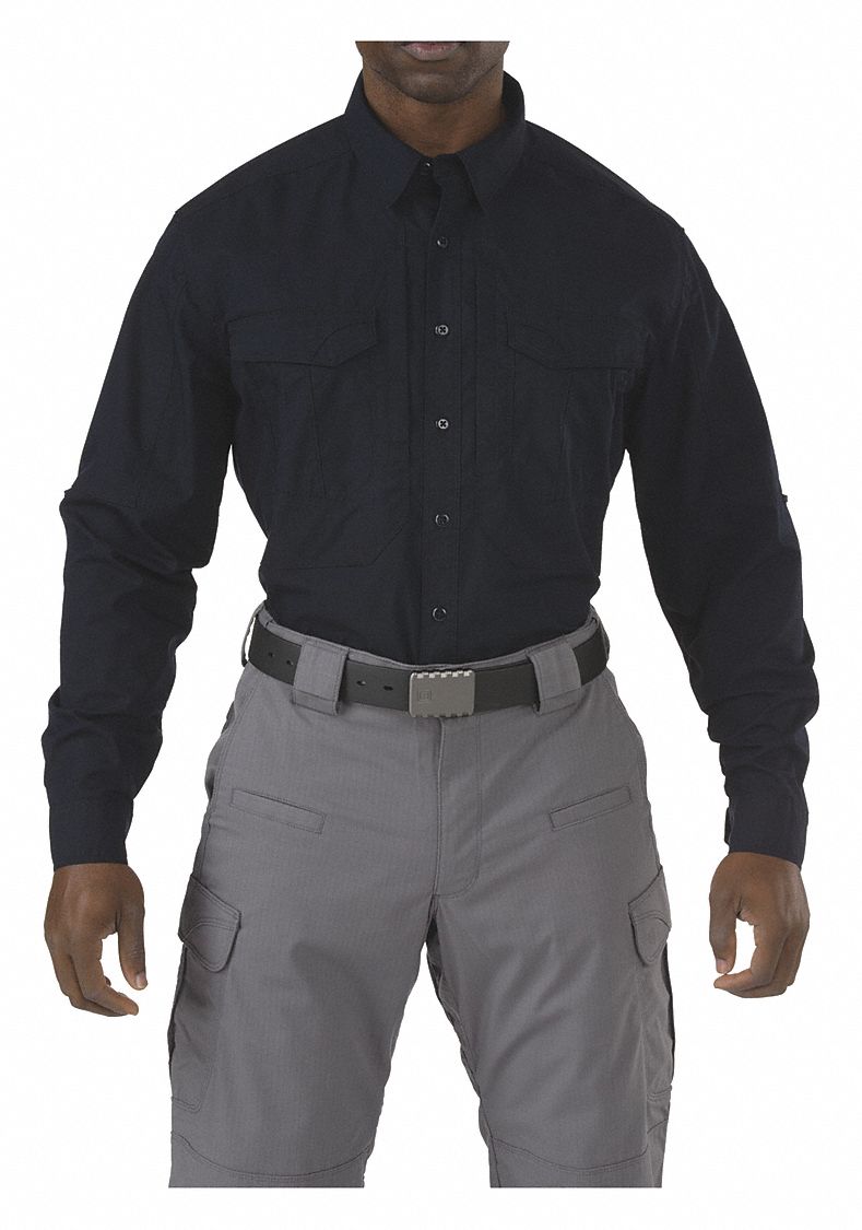 Tactical Shirt: Gen, Collared Work Shirt Shirt, Men's, Tactical Shirt, Button, Long Sleeve, XL