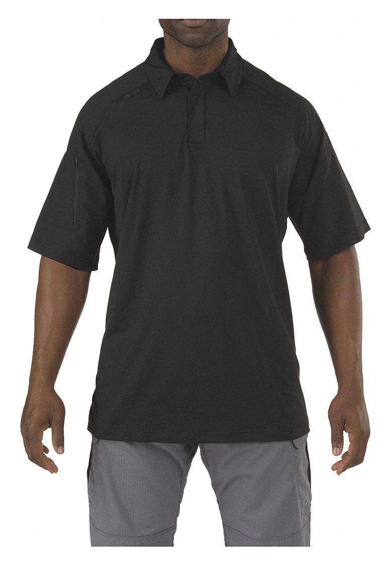 Rapid Performance Polo, Black, XL