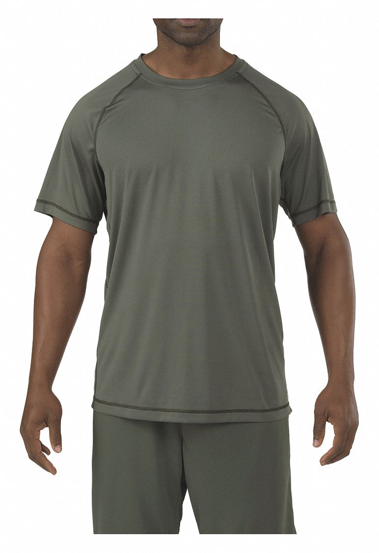 5.11 TACTICAL, Men's Utility T-Shirt, S, Men's Utility T-Shirt - 38HM58 ...