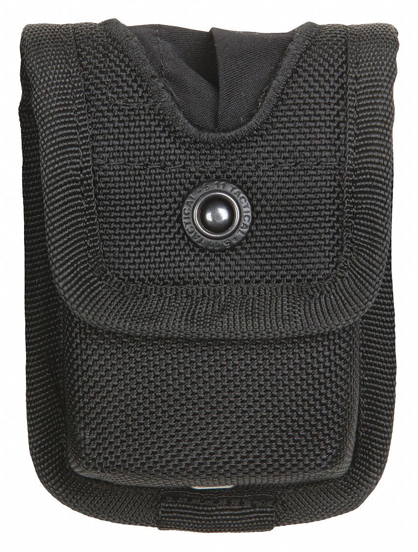 NYLON PAGER GLOVE OR CELL  HOLDER BOX WITH BLACK SNAP 