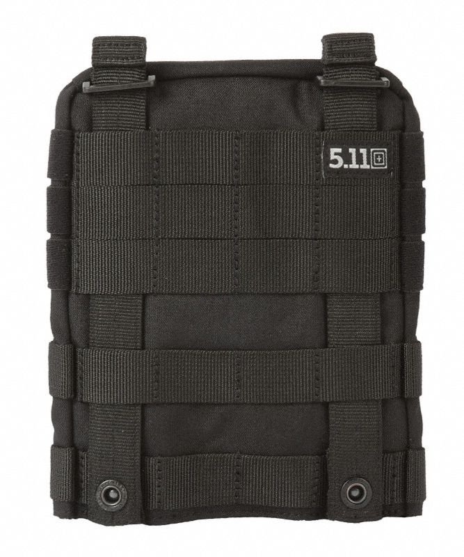 5.11 TACTICAL Plate Carrier Universal, TacTec, 28 in to 52 in Fits Waist Size Body Armor