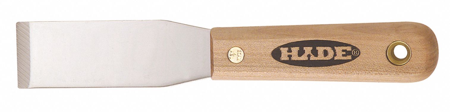 Putty Knife Straight CarbonSteel 1 1/4 W