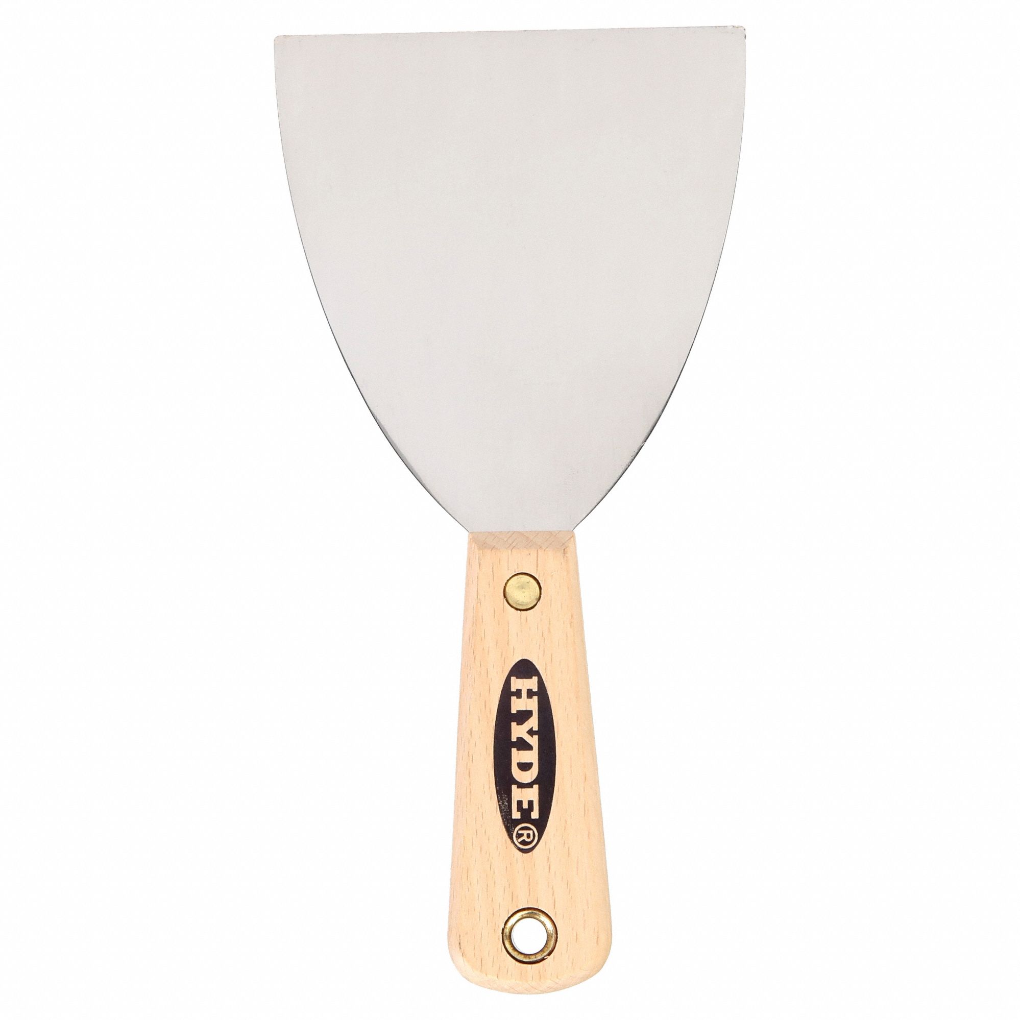 JOINT KNIFE, CARBON STEEL BLADE, HARDWOOD HANDLE, STRAIGHT BLADE, 4IN
