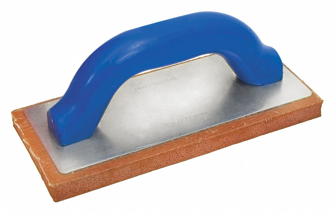 MARSHALLTOWN, Rubber, 9 in Lg (In.), Rubber Float 38HT9538 Grainger