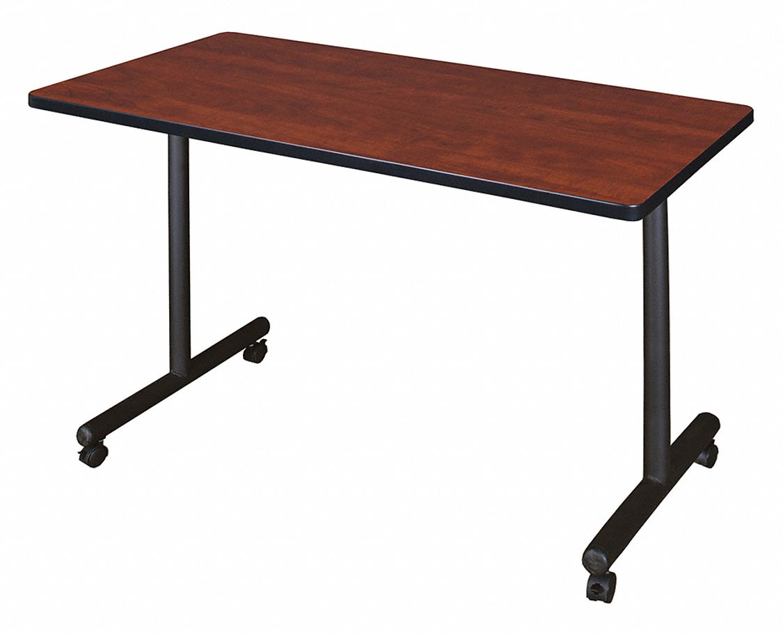 38HU59 - Mobile Table 48 in W Cherry