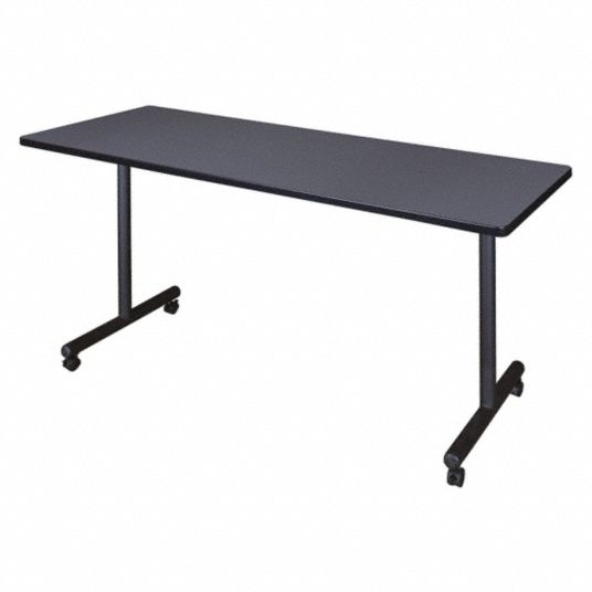 REGENCY, 72 in Wd, 24 in Dp, Mobile Training Table - 38HU70 ...