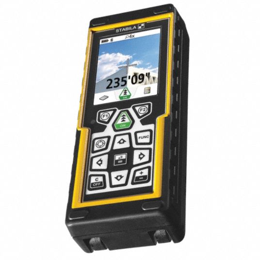 Laser Distance Meter, Outdoor, Maximum Measuring Distance 660 ft