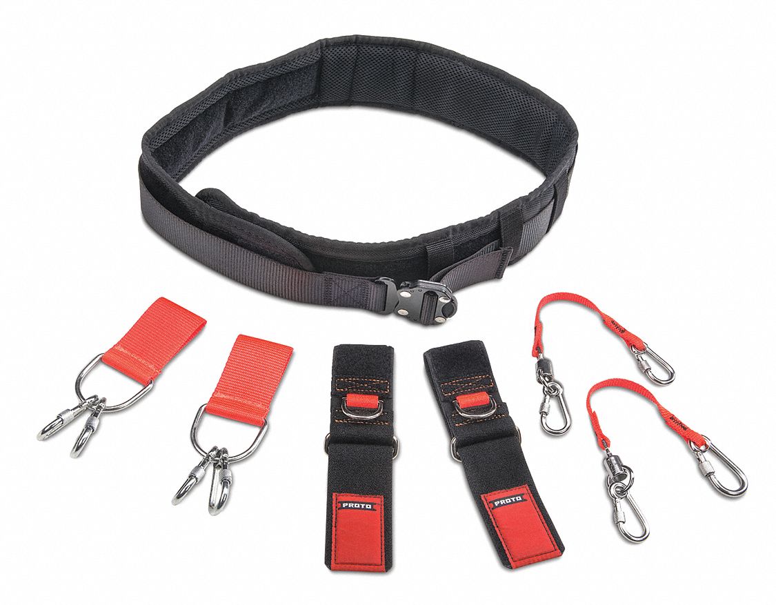 BELT KIT,BLACK,NYLON,58