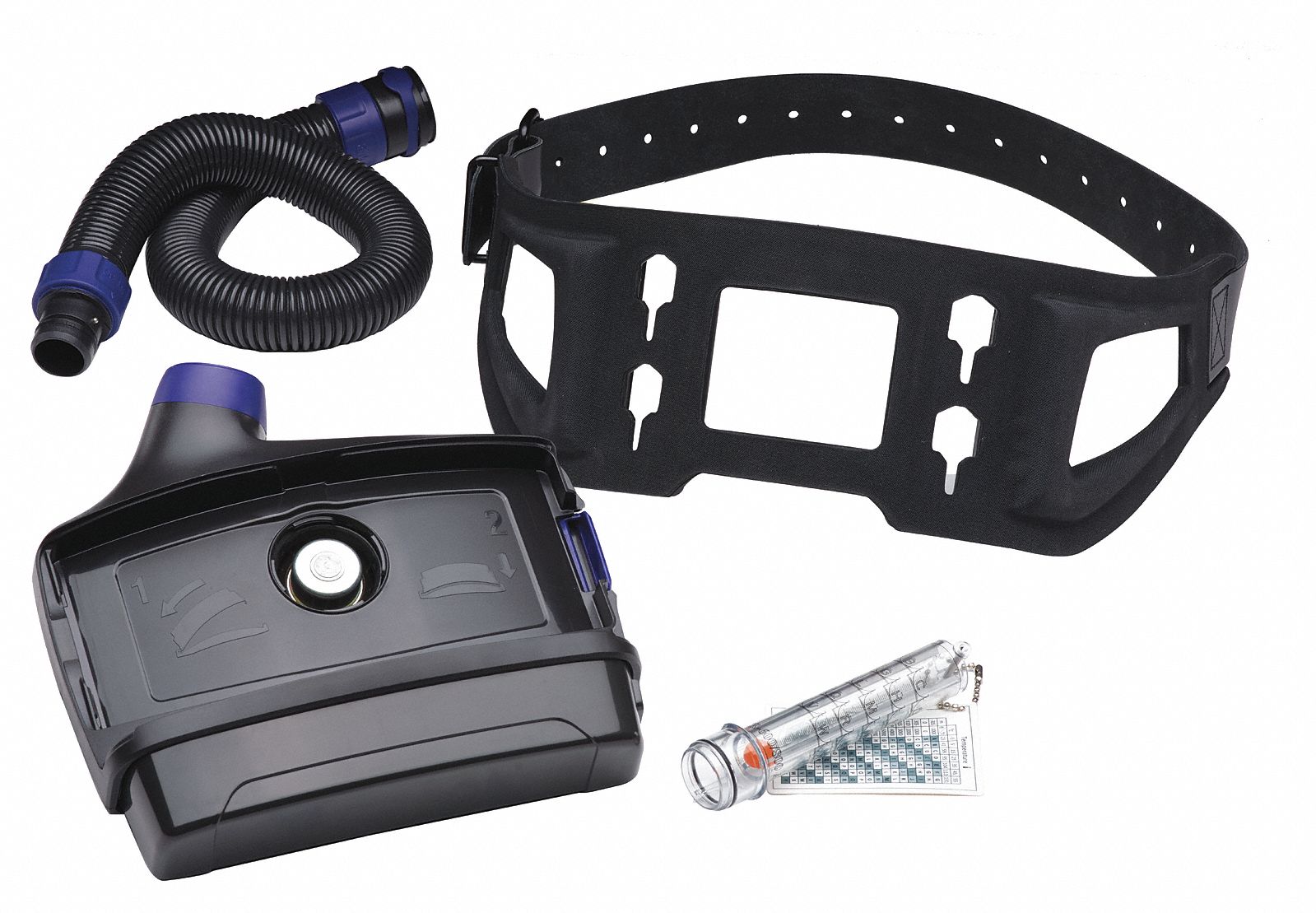 PAPR ASSEMBLY, BELT-MOUNT, U, LI-ION, 5.5 TO 13 HOURS, -10 °  TO 54 °  C, NIOSH, 1/CASE