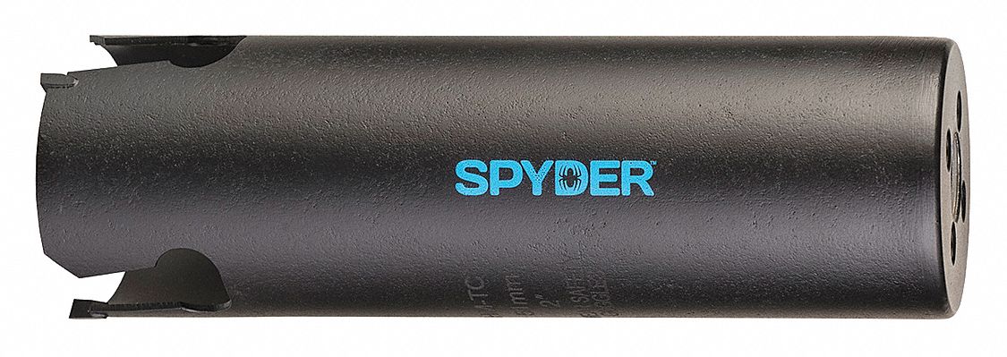 Hole Saw: 2 in Saw Dia., 1 Teeth per Inch, 6 1/4 in Max. Cutting Dp, 5/8"-18 Thread Size