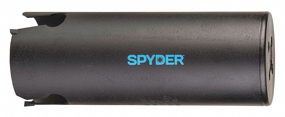 Hole Saw: 2 3/8 in Saw Dia., 1 Teeth per Inch, 6 1/4 in Max. Cutting Dp, 5/8"-18 Thread Size