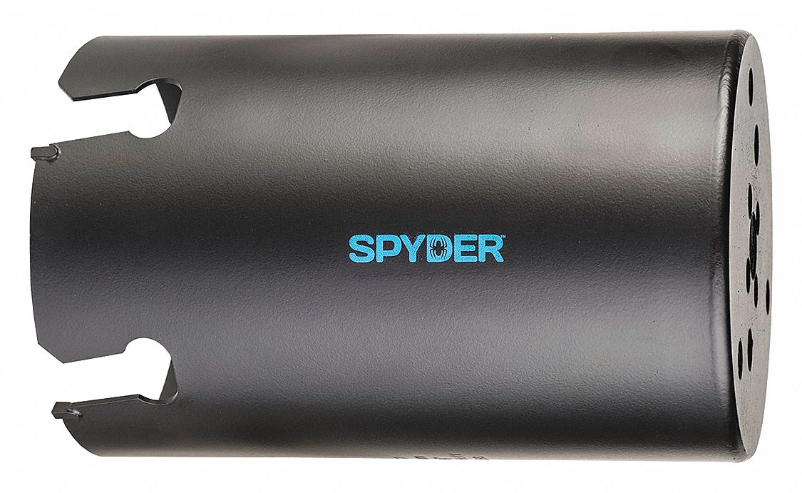 SPYDER, 4 1/8 in Saw Dia., 1 Teeth per Inch, Hole Saw 38HY35600834
