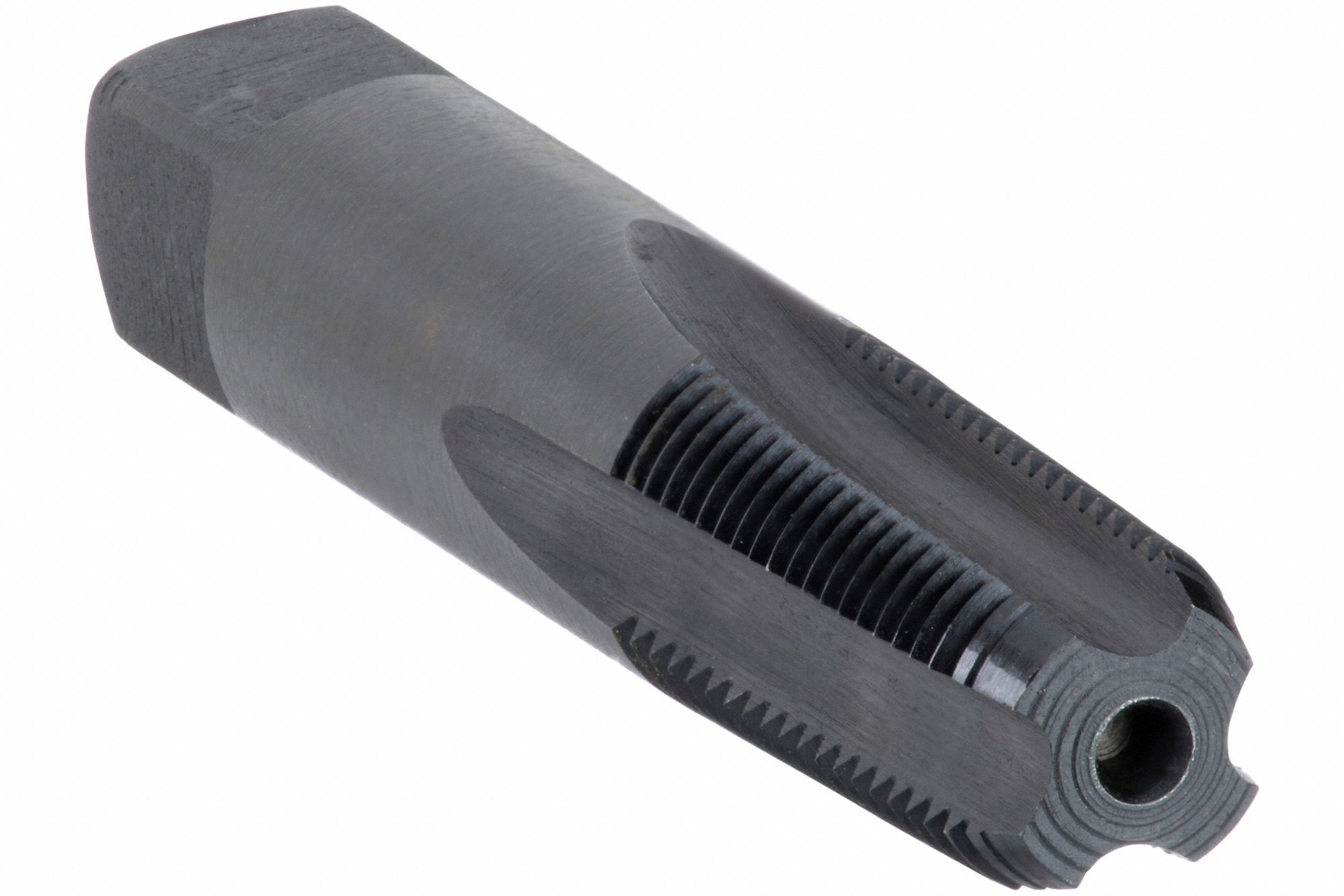 Pipe and Conduit Thread Tap: 1/8"-27 NPT, 2B, 4 Flute, Taper Chamfer