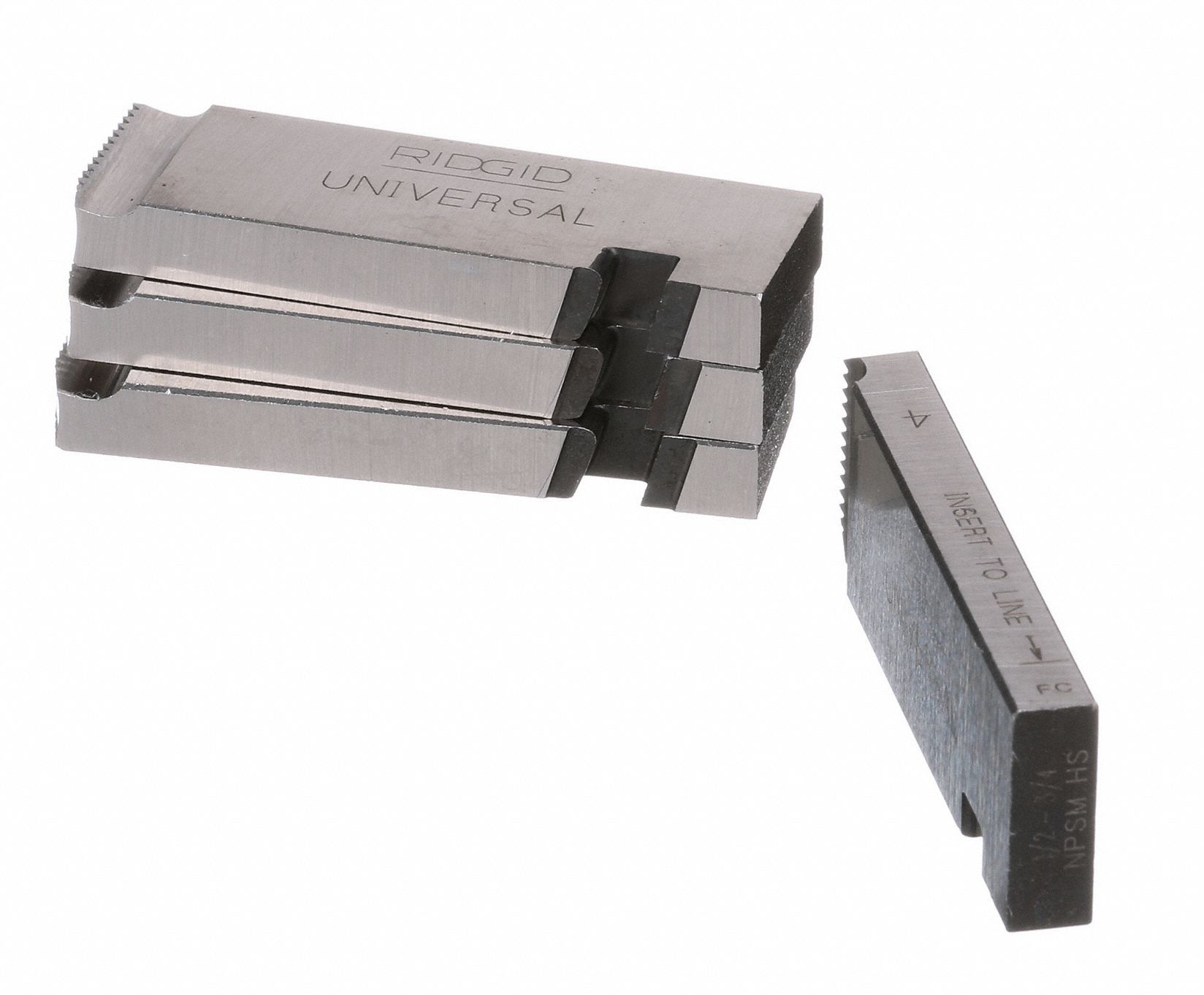 RIDGID Pipe Dies Set for Threading Machine Die Heads, For Nominal Pipe