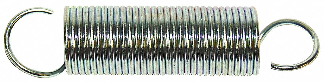 EXTENSION SPRING,SS,4-1/2 IN. L,PK3