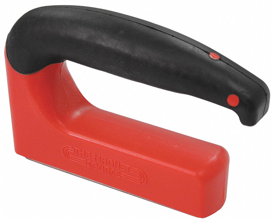 HANDLE MAGNET,100 LB.,CERAMIC