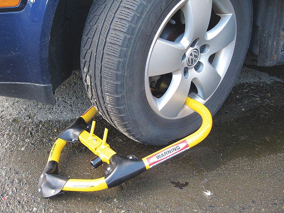 WHEEL LOCK THE PROTECTOR ANTI THEFT