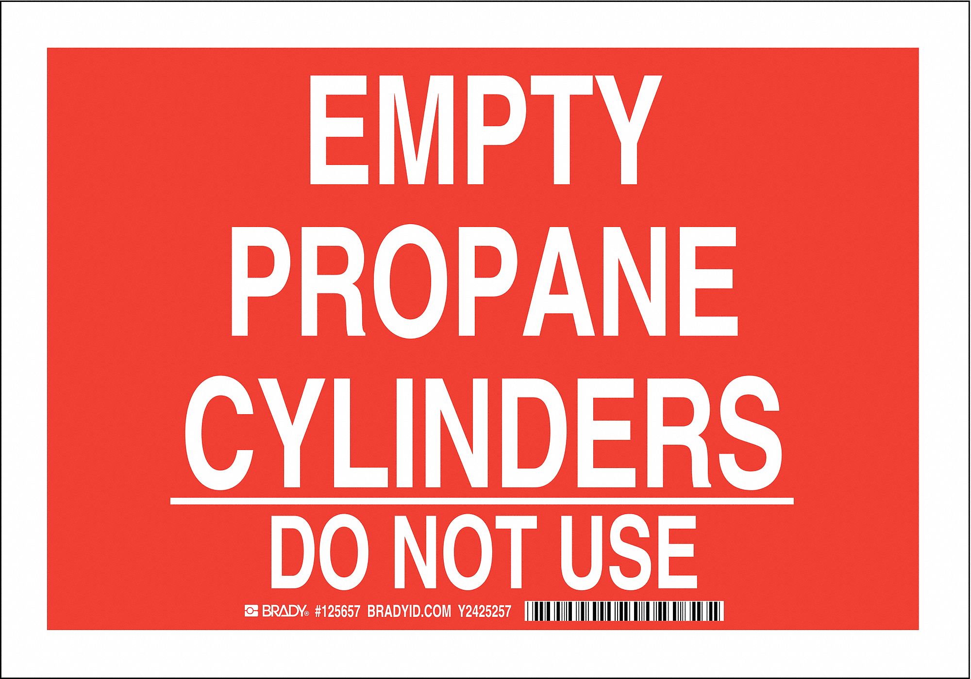 ENSEIGNE CYLINDRES VIDES 7 X 10