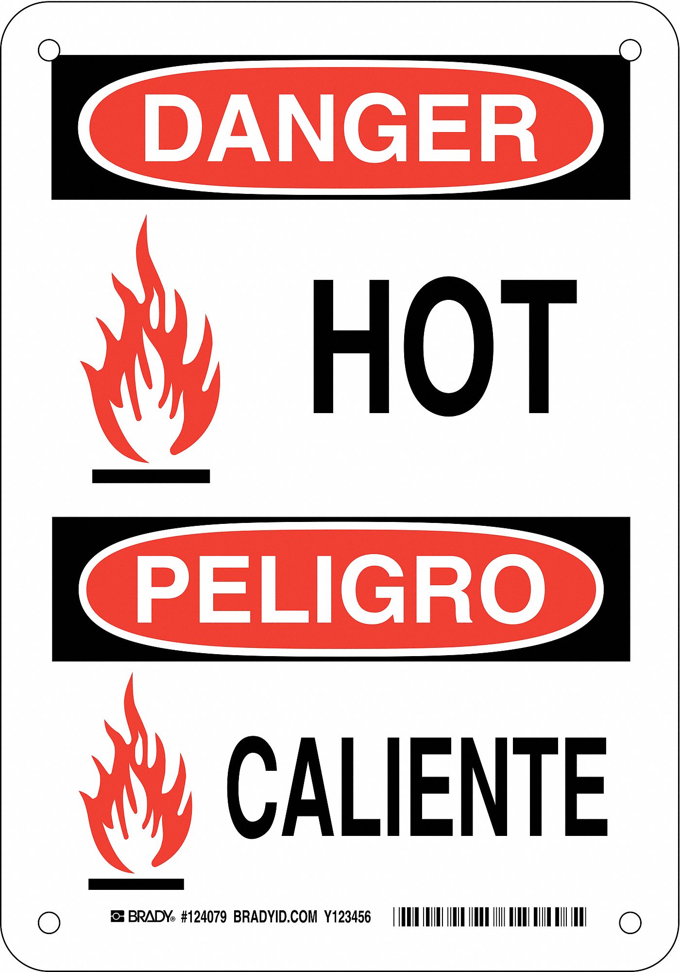 DANGER/PELIGRO SIGN 10X7
