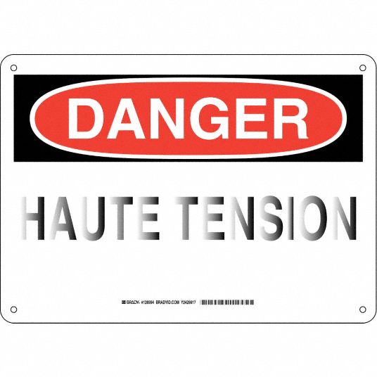 Plastic, Danger Sign, 14