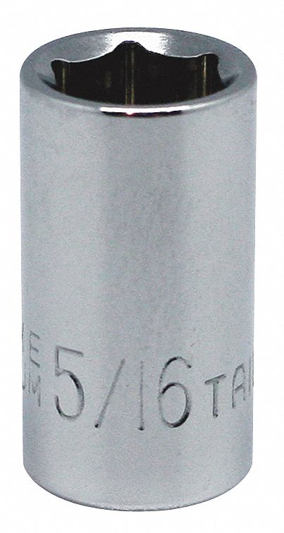 Socket: 1/4 in Drive Size, 5/16 in Socket Size, Socket