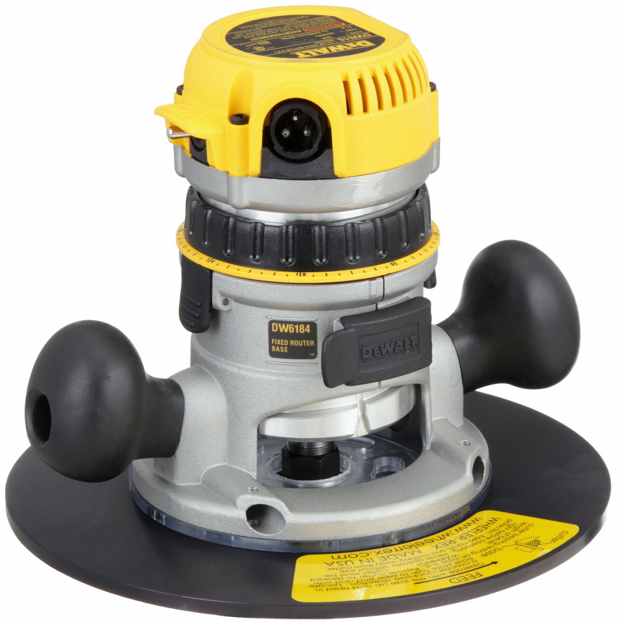 Corded Beveler: For Plastic, 115V, 1.75 hp, 1/8 in Min Thick, 15°, 1 in Max. Bevel Wd