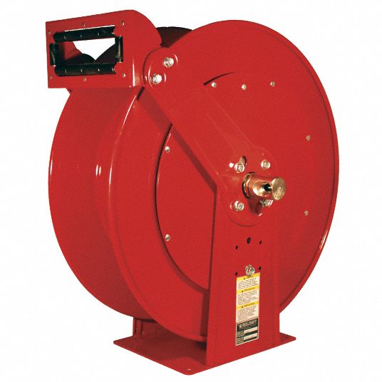 Reelcraft Spring Return Hose Reel, 3/8 in Hose Dia., 50 ft Length