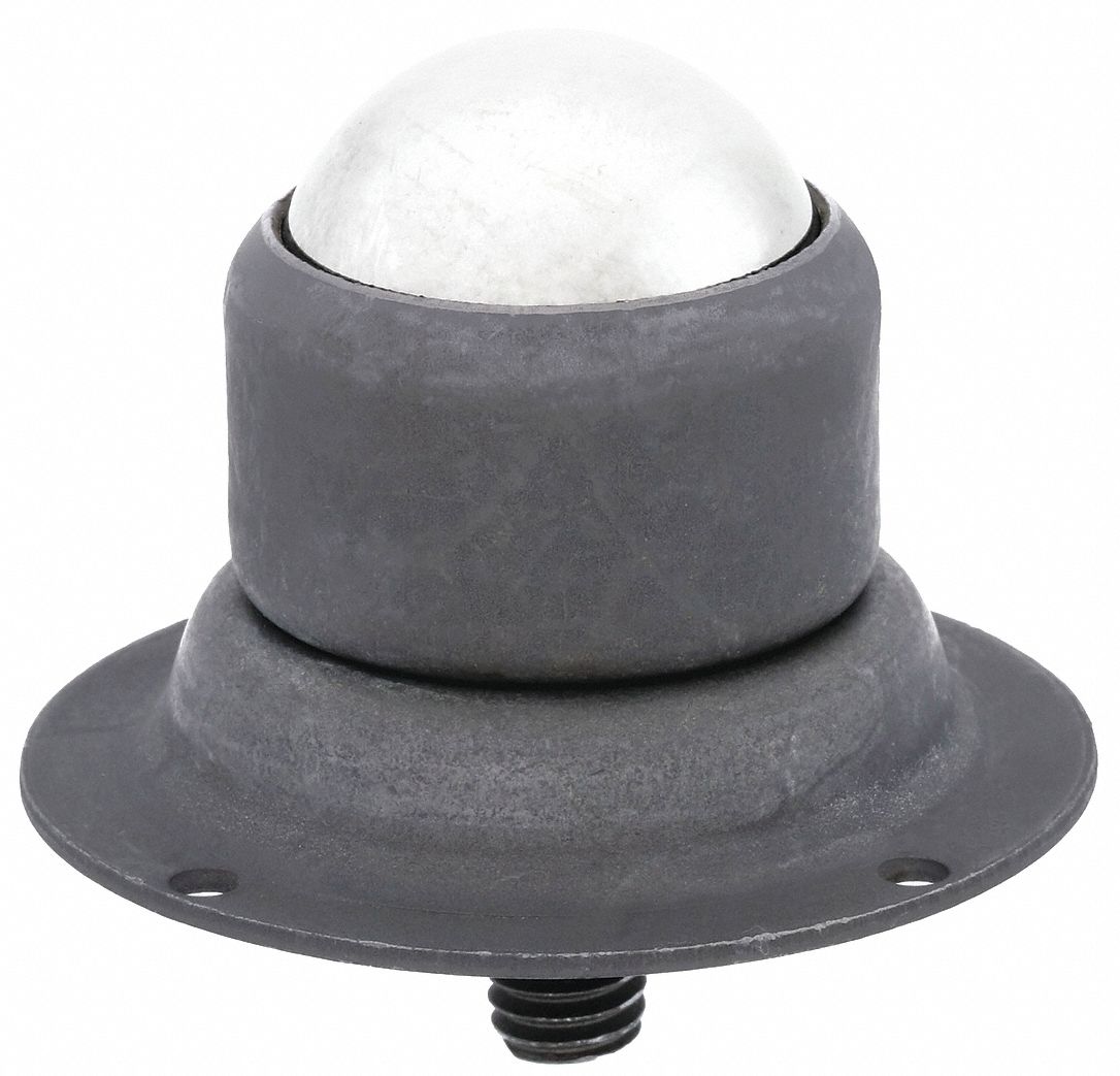 1 1/4 in Ball Dia - Ball Transfer, 250 lb Ball Load Capacity, Ball ...