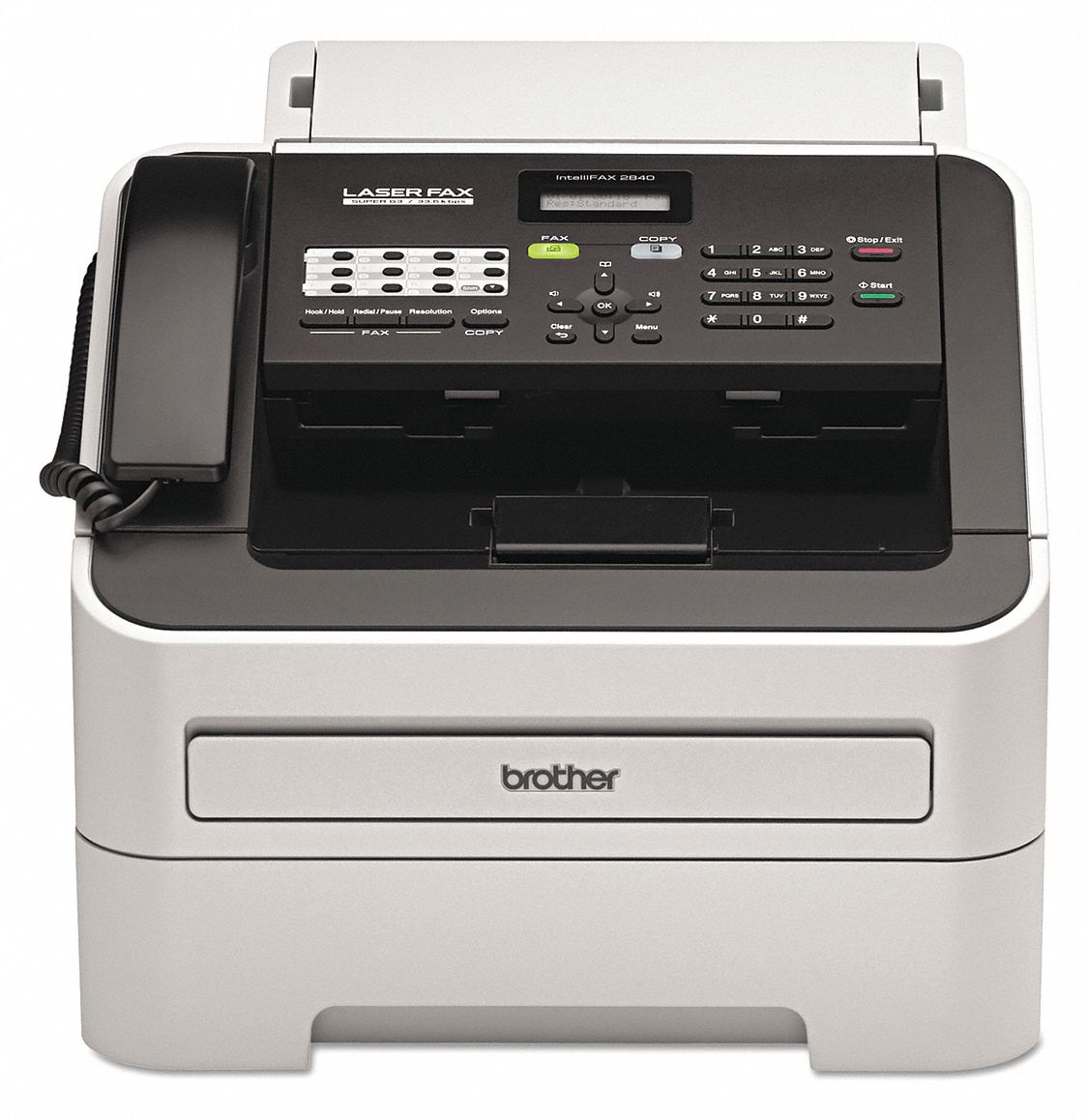 BROTHER, Copier/Fax/Printer, Black/White, Laser Printer - 38LV09|BRTFAX2840 -