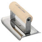 CONCRETE TROWEL,CURVED EDGES,6IN L,SS