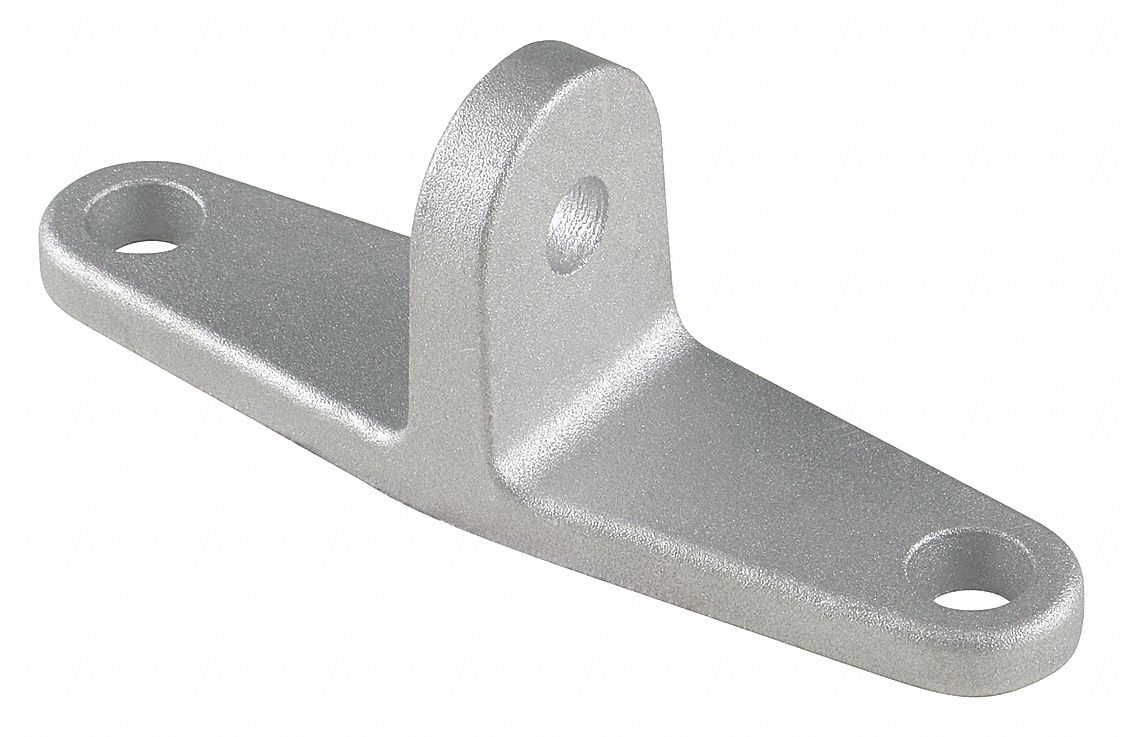 BROOM BRACKET, CAST ALUMINUM, FOR BROOM ADAPTERS/CONCRETE FINISH BROOMS/FLAT WIRE TEXTURE BROOMS/FLIPPER TILT BRACKETS