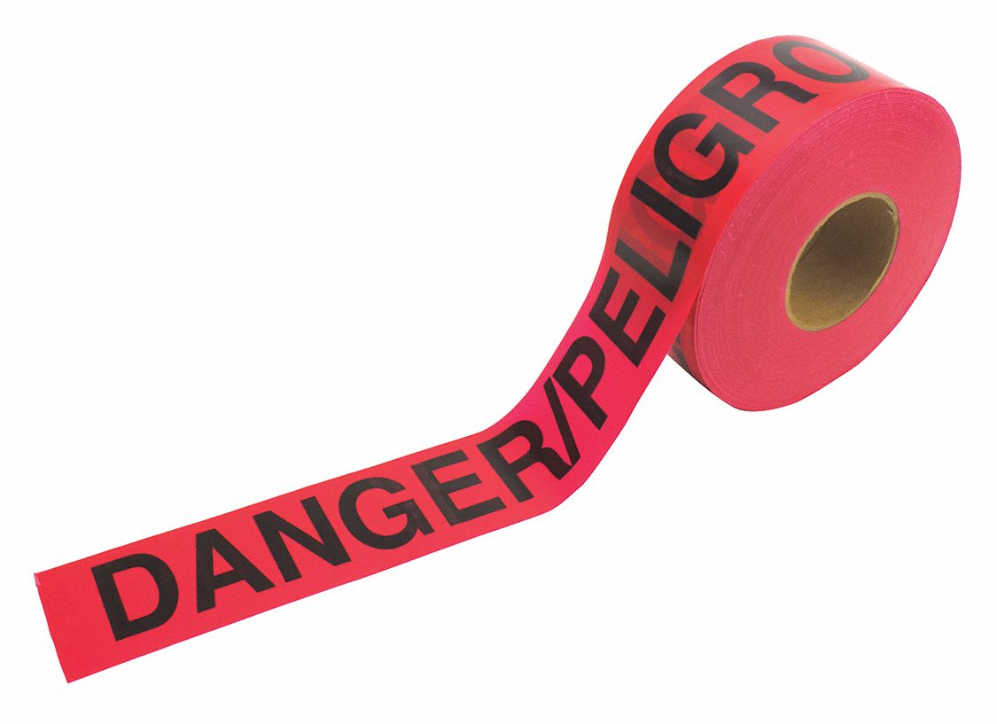 38M291 - 15129 Barricade Safety Tape Danger