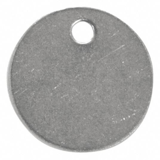 Brass Tags - 2 inch Circle Pk/25